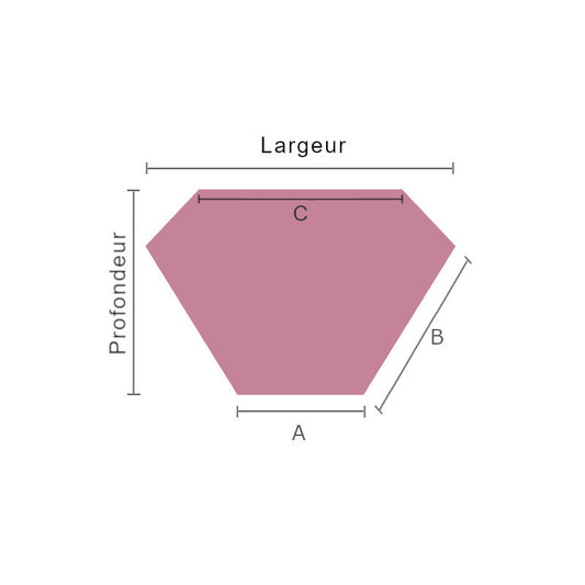 Coussin d'angle sur mesure