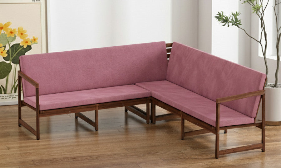 2-teilig - Eckbank Polster mit Rückenlehne - Indoor
