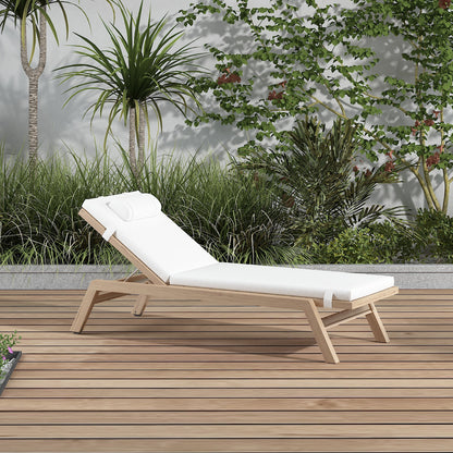 2-teilig - Sonnenliege und Gartenliege Auflage nach Maß - Outdoor