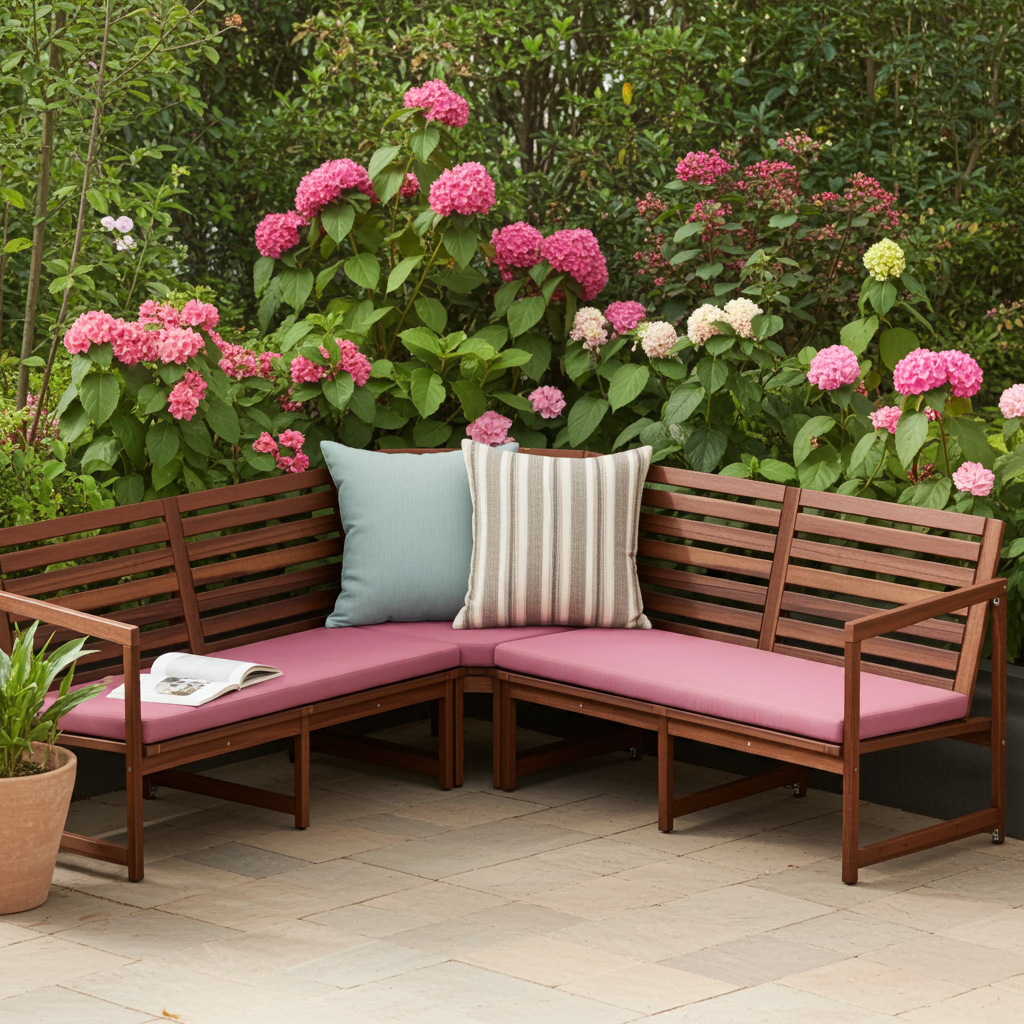 3-teilig - Eckbank Polster nach mass - Outdoor