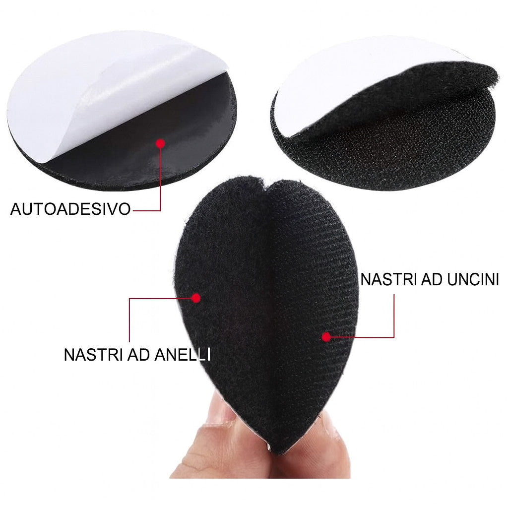 Chiusure a strappo autoadesive – Perfette per fissare i cuscini, per interni ed esterni
