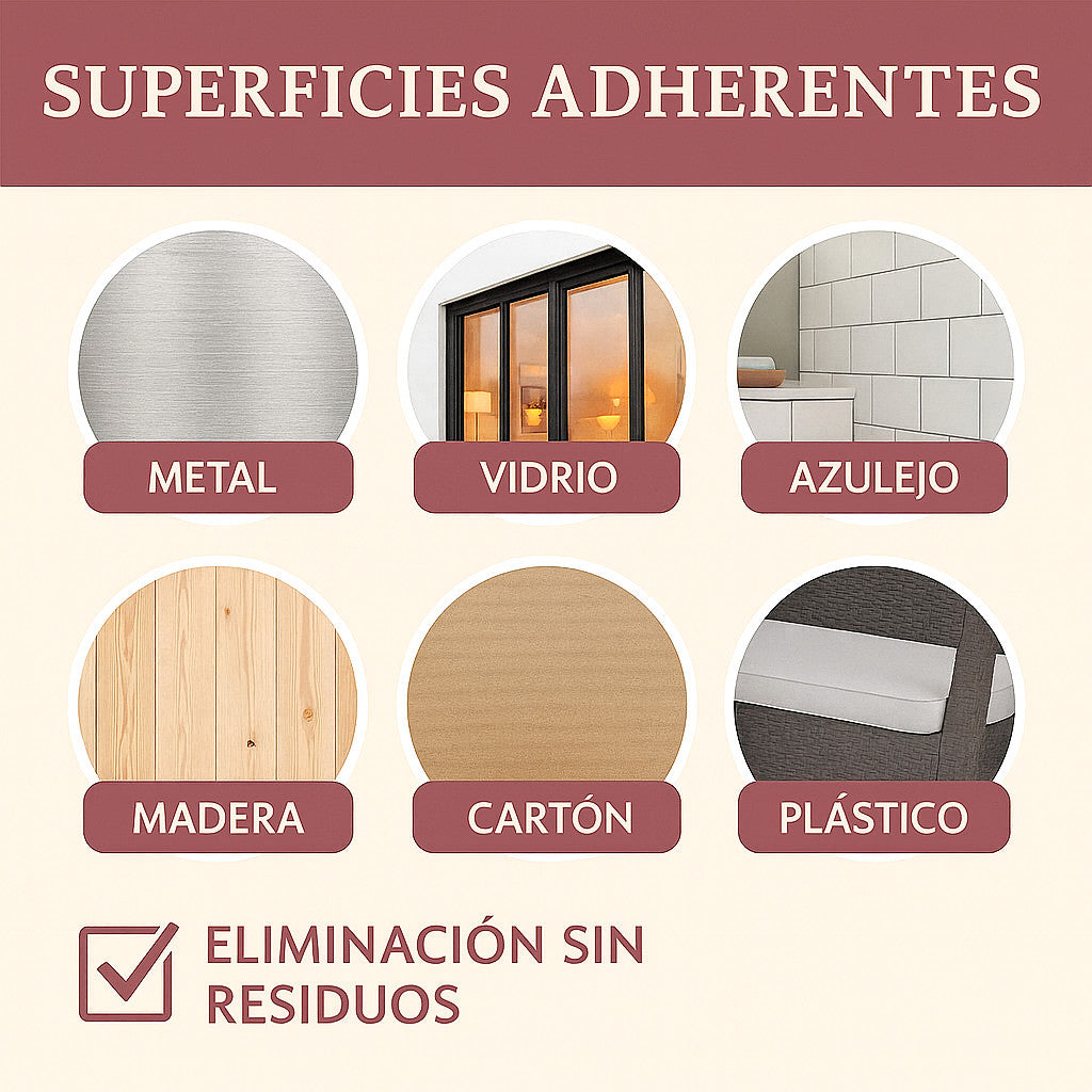 Cierres de velcro autoadhesivos
