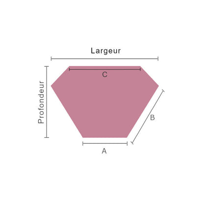 Coussin d'angle sur mesure
