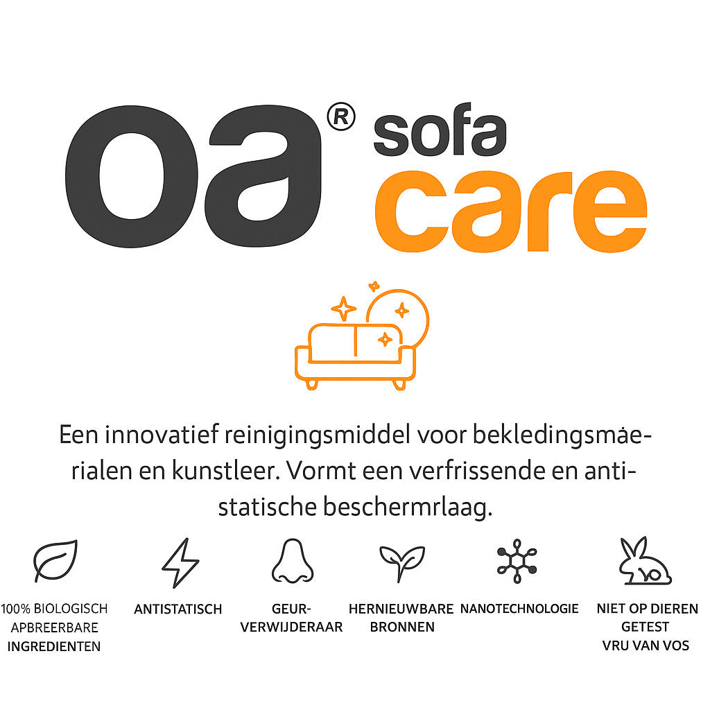 OA Sofa-Care Nettoyant pour tissus d'ameublement mode d'emploi