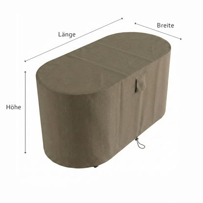 Oval Abdeckung nach Maß