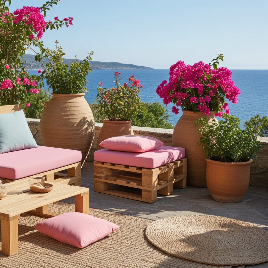 Outdoor Palettenkissen nach Mass