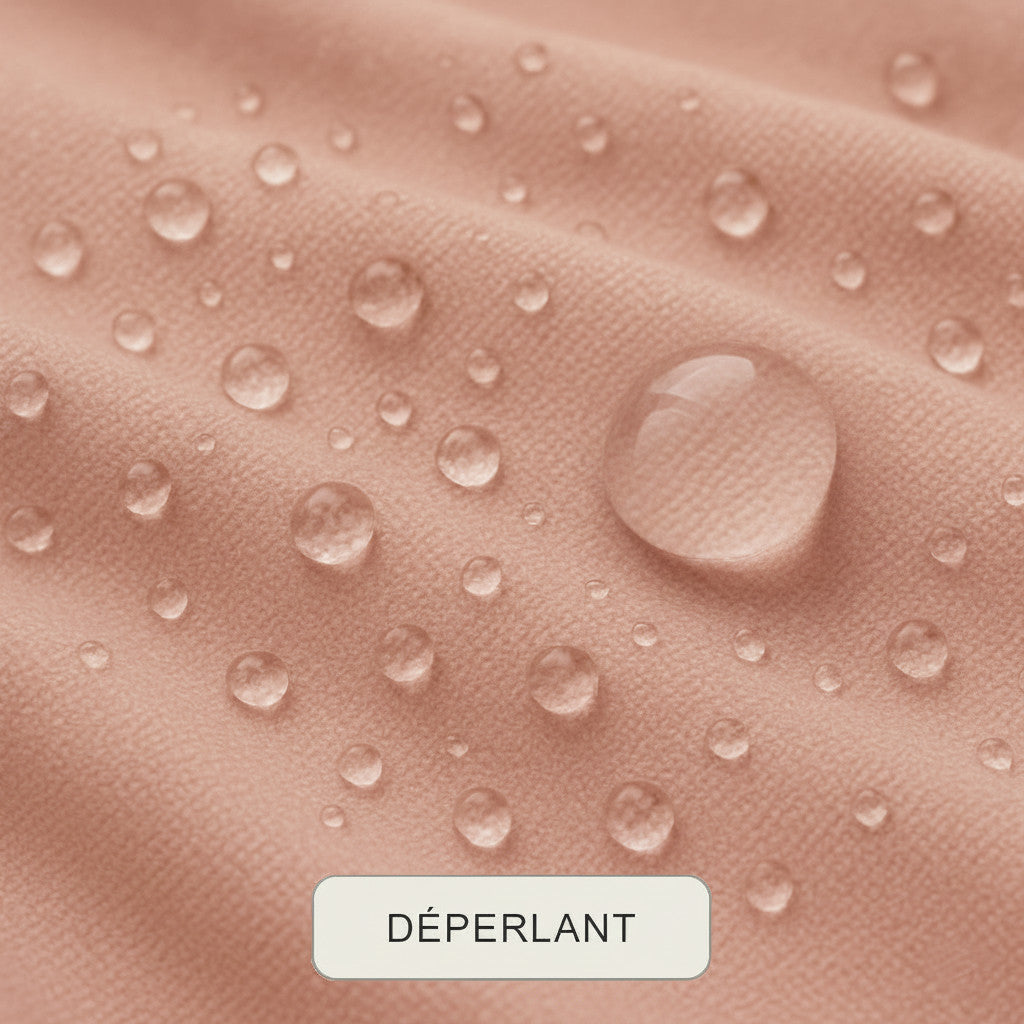 Tissu imperméable pour les coussins